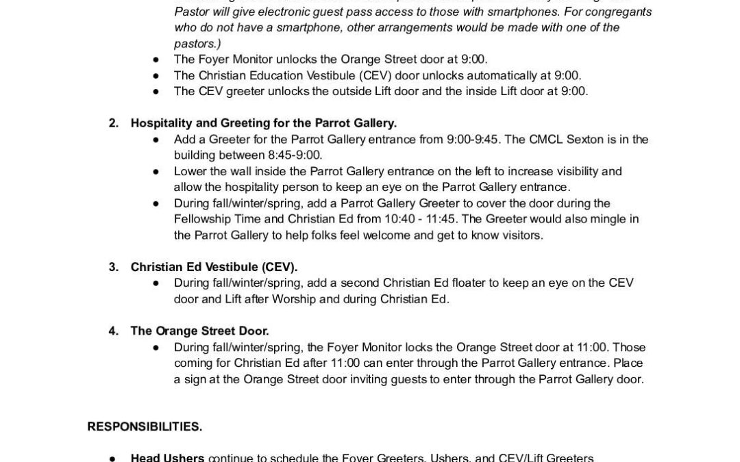 Welcome Safety Plan with Responsibilities Jan 2026